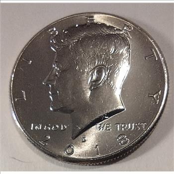 2018 d Kennedy Half NIFC Coin