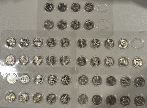 Nearly Complete Quarter Sets 2015-2020