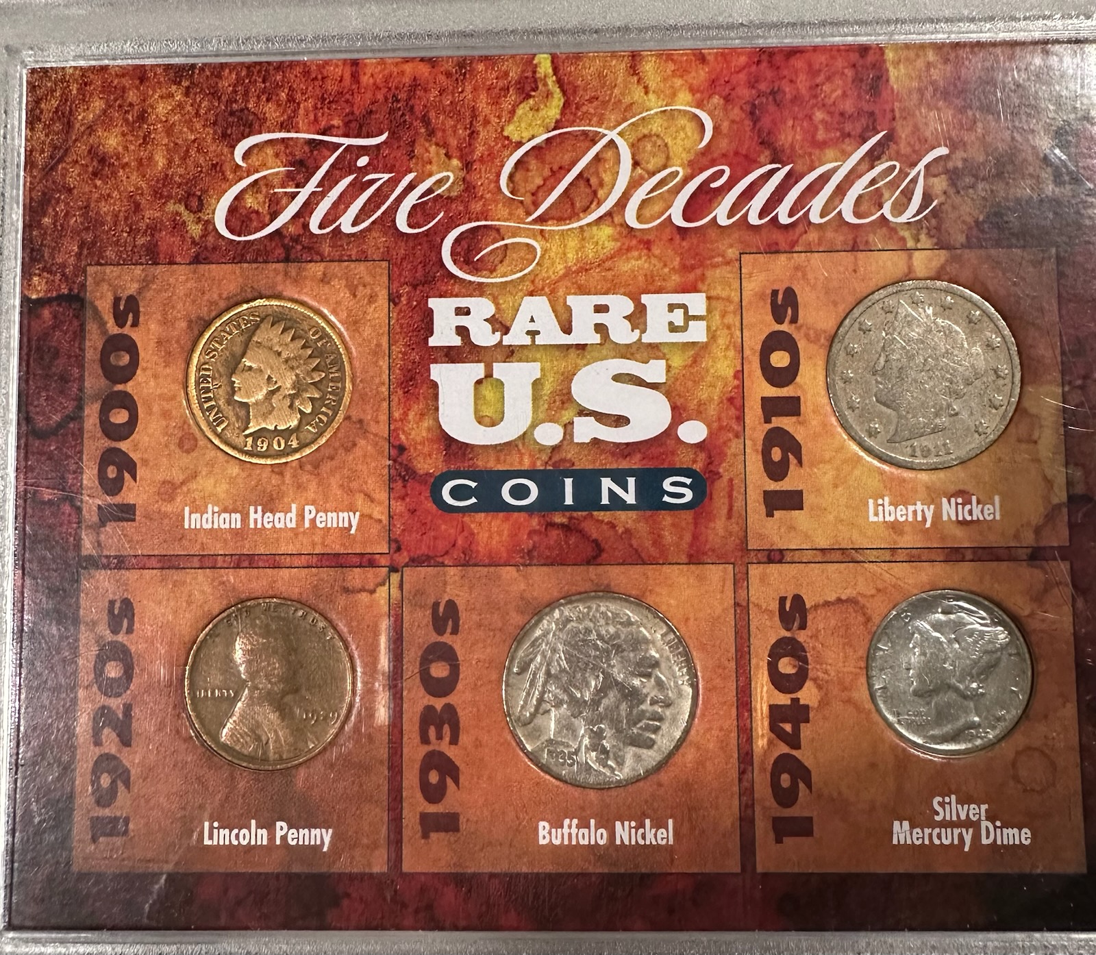 Five Decades Rare U.S. Coins