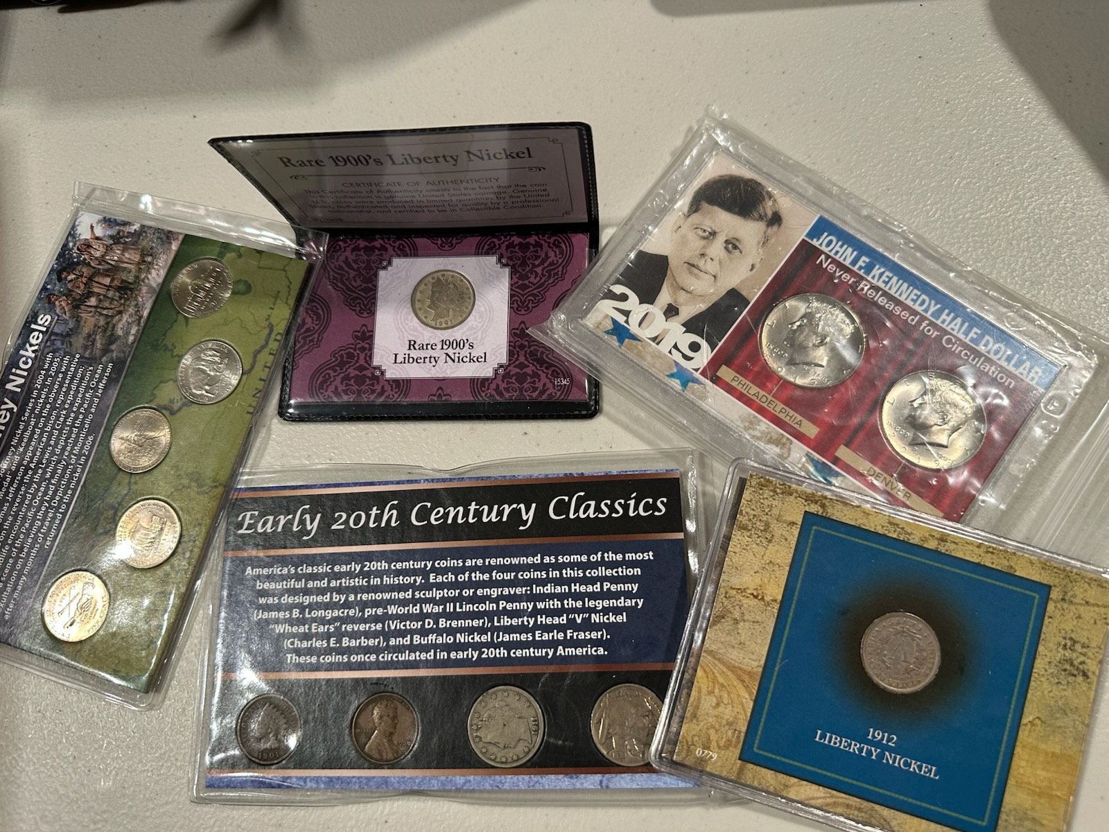 5 pc Lot U.S. Coin Sets