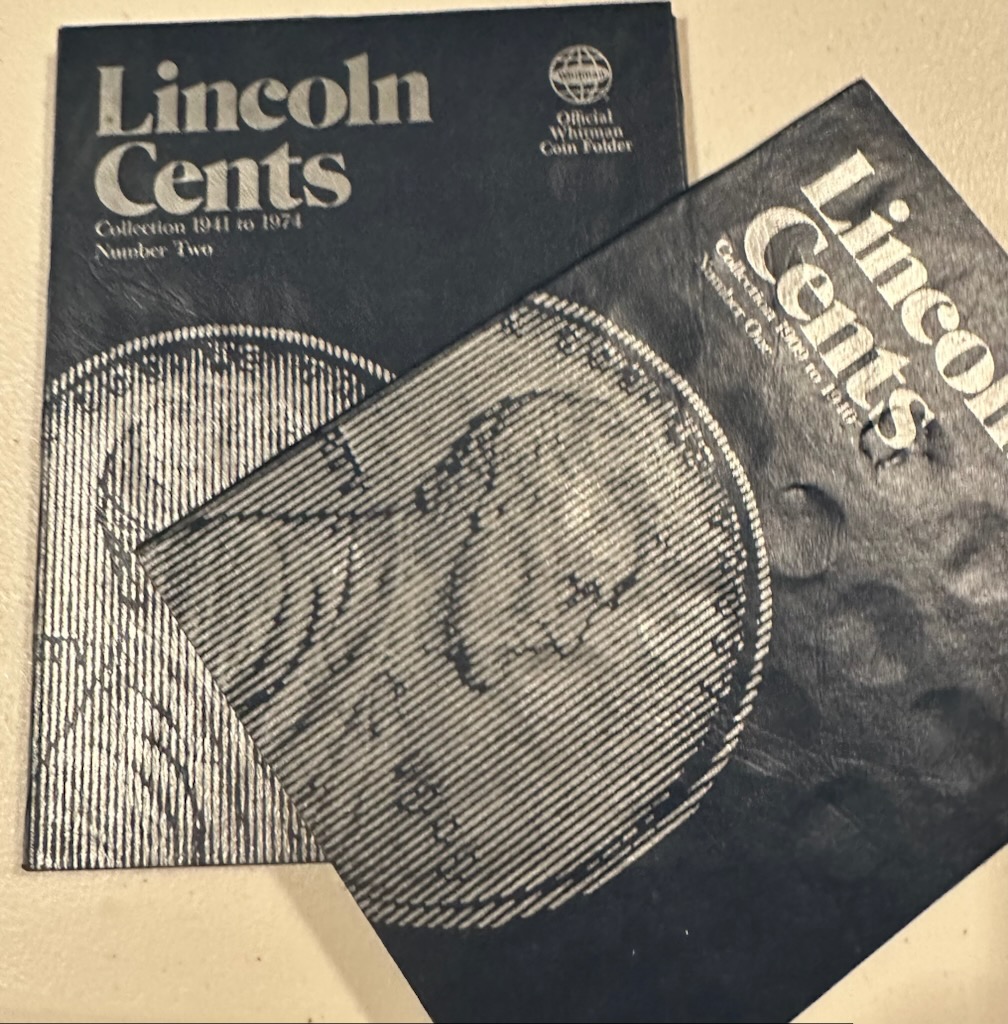 Partial Lincoln Cent Book 1 /Book 2