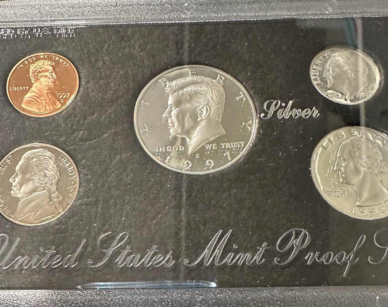 1997 UNITED STATES MINT PROOF SET VALUE visual data 8