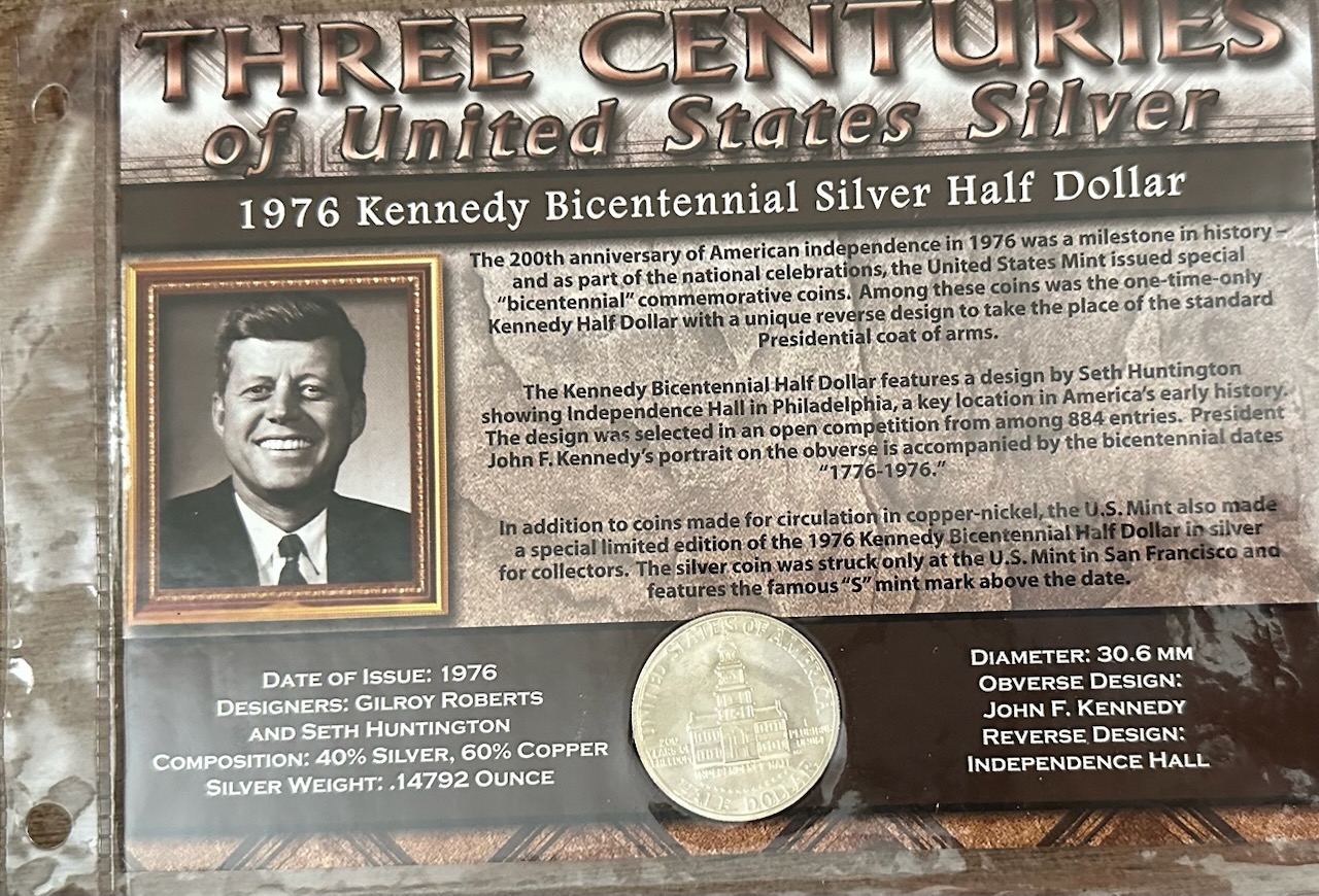 1976-S 40% Silver Uncirculated Half Dollar