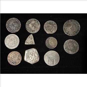 11 Pc Lot of Replica Colonial Rare U.S. Coins