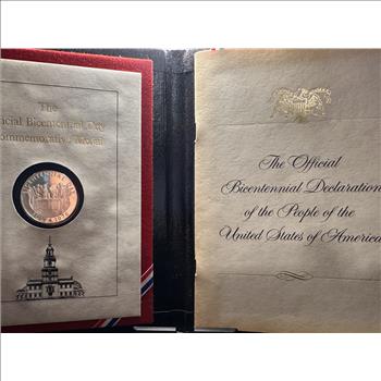 The Official Bicentennial Day Commemorative - Coin