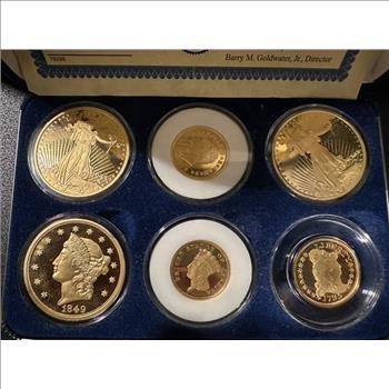 National Collectors Mint - America's Rare Gold Coin Tribute Proof Collection w/ 2010 $50 Buffalo Tribute Proof