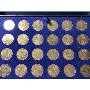 1984 Olympic Commemorative Set Transit Tokens