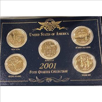 2000 The Complete Statehood Quarter Collection & 2001 State Quarter Collection