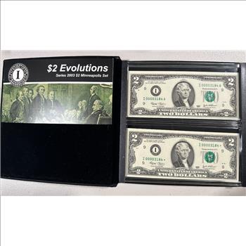 $2 Evolutions Series 2003 Minneapolis Set