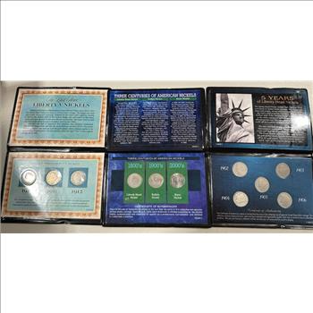 3 pc Lot U.S. Nickel Sets