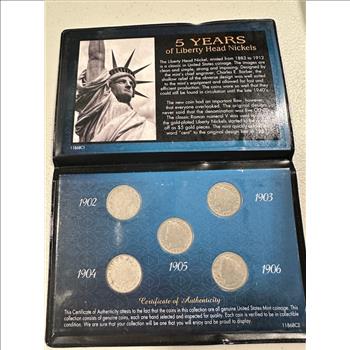 3 pc Lot U.S. Nickel Sets
