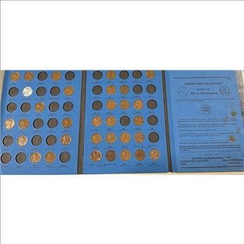 Partial Lincoln Cent Book 1 /Book 2