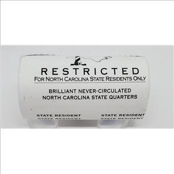 Uncirculated NC Quarter ~Restricted Roll for Residents only