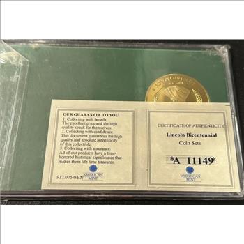 American Mint Abraham Lincoln Bicentennial Set - Coin