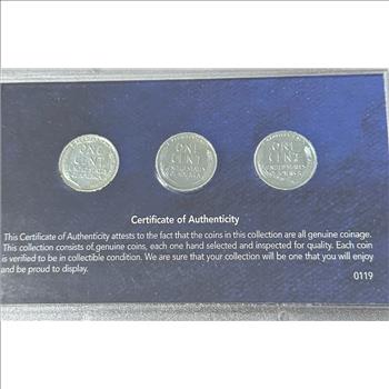 1943 Steel Penny Mint Mark Collection