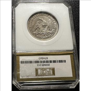 1855-O Seated Half dollar - 50 cent - w/arrows PCI EF45 - Coin