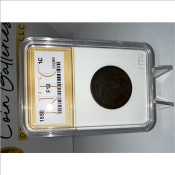 1851 US Large Cent VF-20