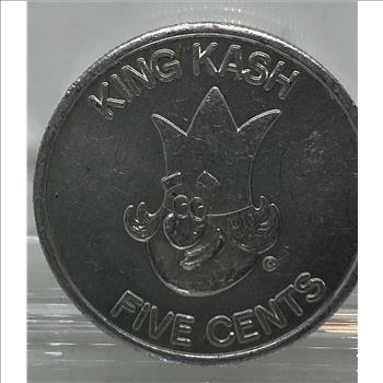 Burger King Corporation King Kash 5 cent Token 3 pc lot