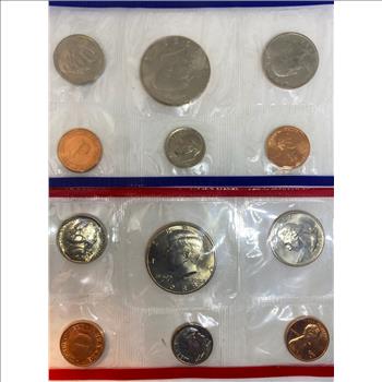 1988 U.S. Mint Uncirculated D/P Coin Set
