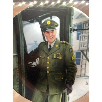 Delphi Original Limited Edition Elvis Collector Plate #7860 C