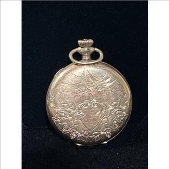 Vintage Gold-Filled Pocket Watch - Brand: Sturdy, Design: Hunters Case