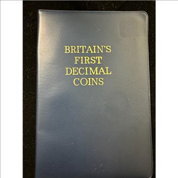 Britain's First Decimal Coins 5 piece set