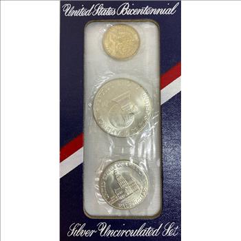 1976 United States Bicentennial Silver Uncirculated Set - Littleton