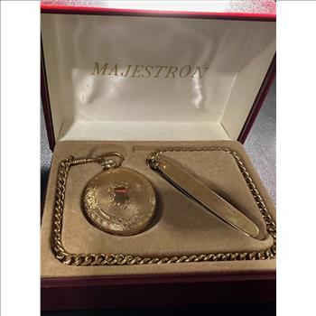 Majestron Pocket Watch - being sold as is