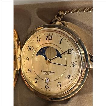 Majestron Pocket Watch - being sold as is
