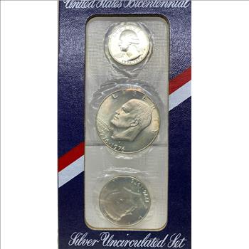 1976 United States Bicentennial Silver Uncirculated Set