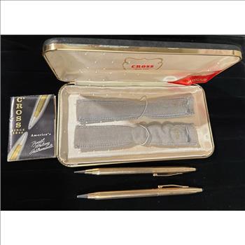 Cross 14K gold filled Pen & Pencil Set
