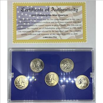 2005 Philadelphia Mint Edition State Quarter Collection
