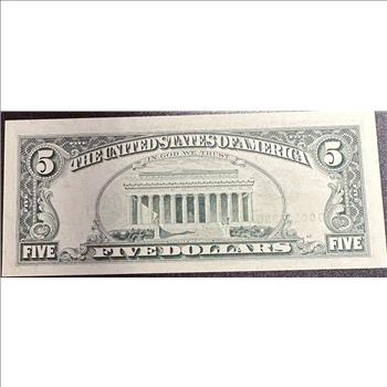 1995 $5 Star Note GEM BU