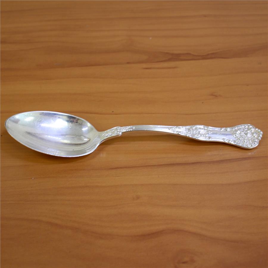 Birks Silver "Queens" Sterling Silver Serving Spoon