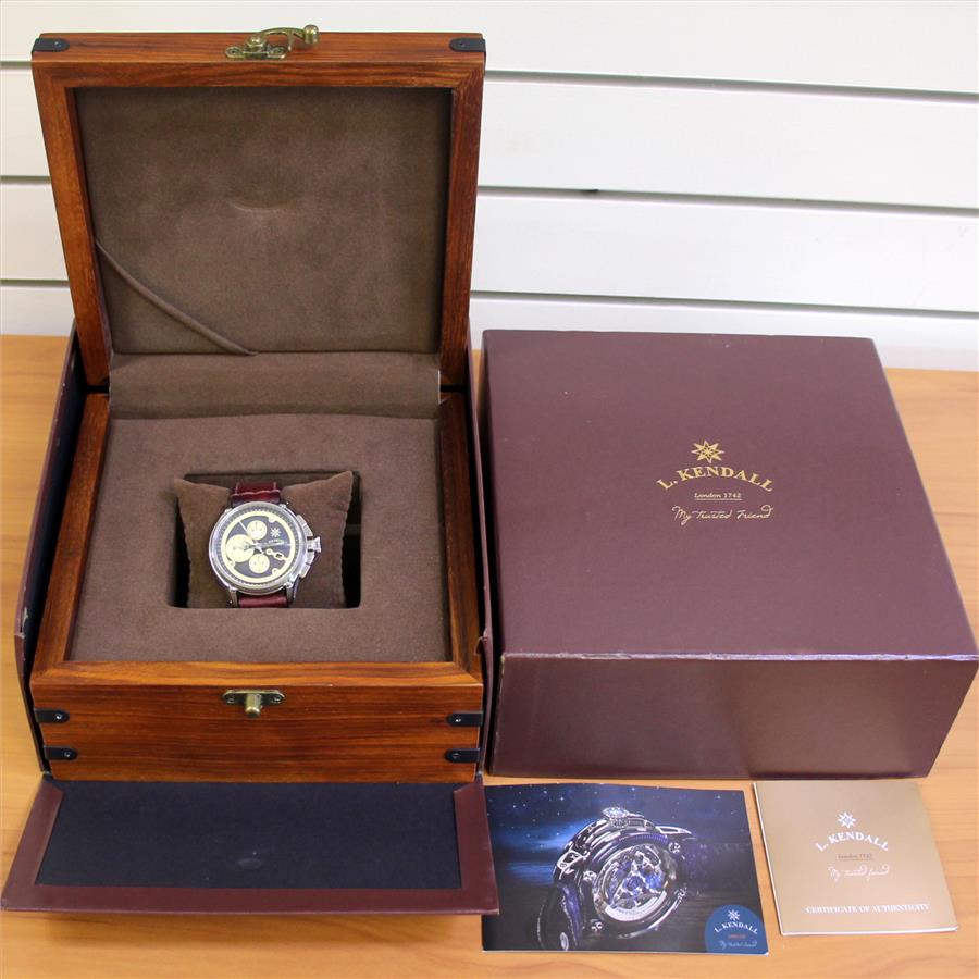 Mens Larcum Kendall K8 Automatic Watch Model K8-001A