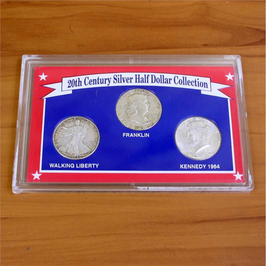 Silver Half Dollar High Luster 3-Coin Set