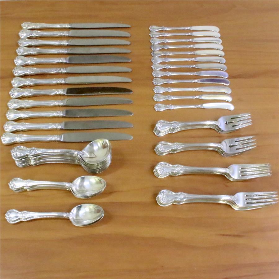 Towle Old Master Sterling Silver Flatware Set of 72