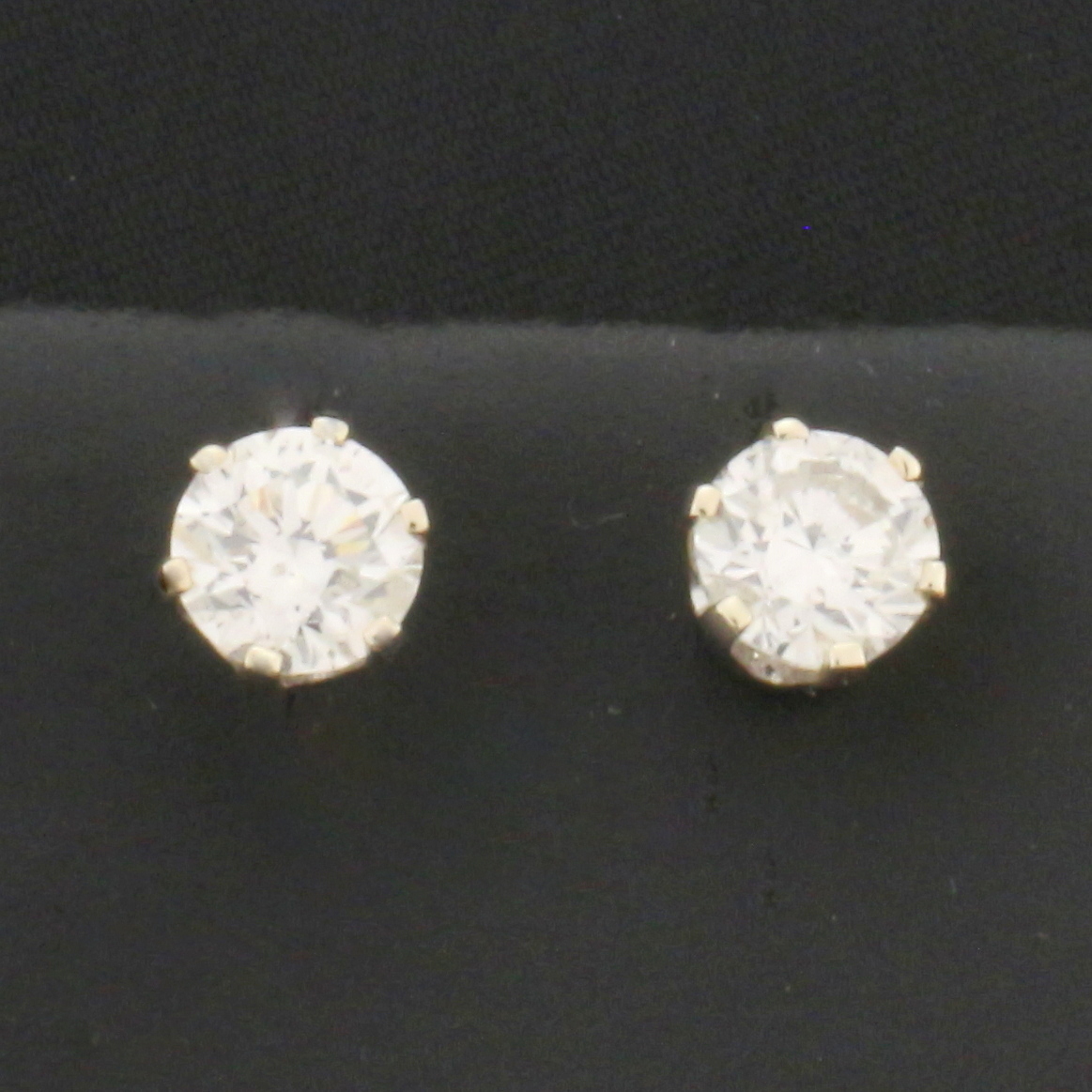 1.25ct TW Diamond Stud Earrings in 14K White Gold