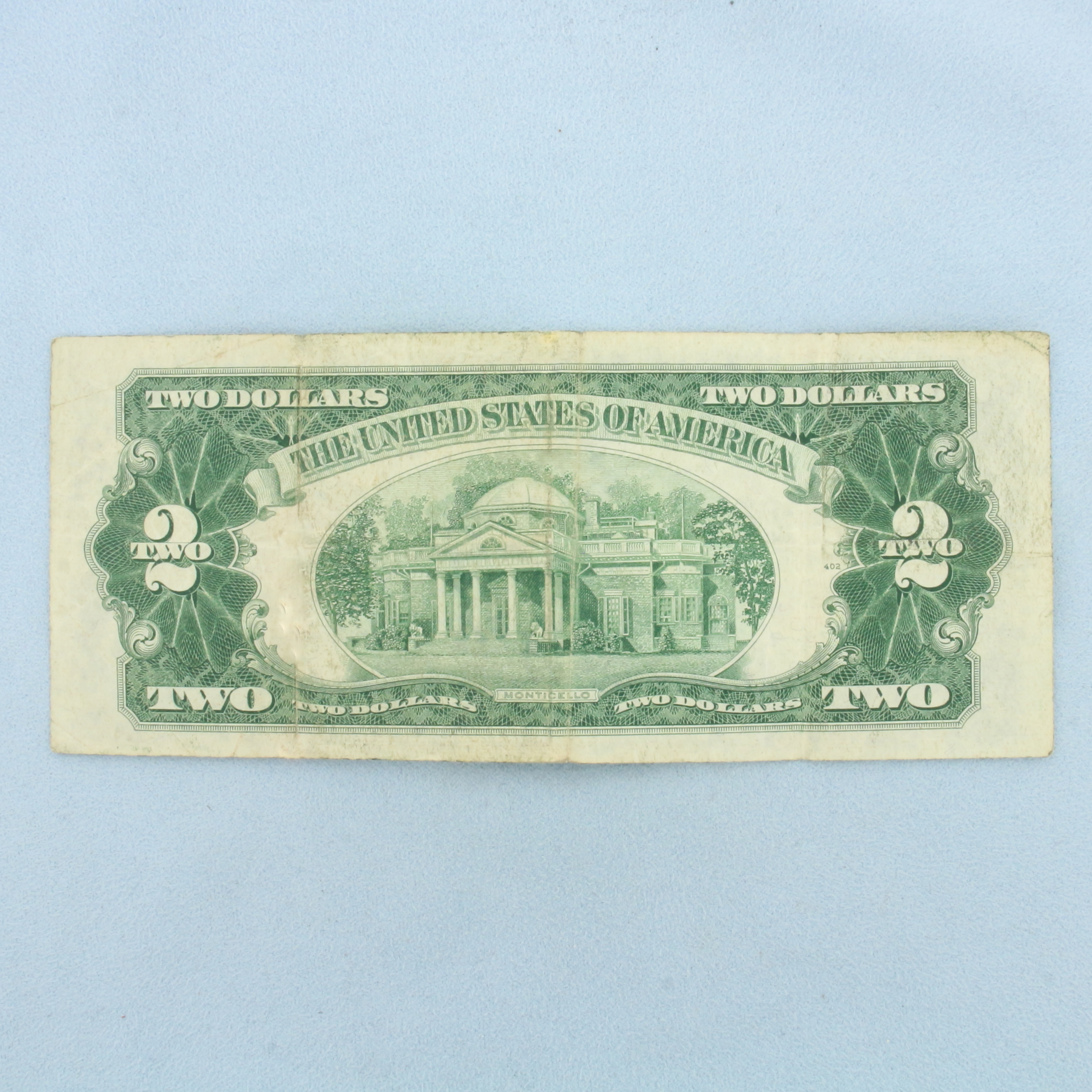 1953 $2 Red Note Bill | Property Room