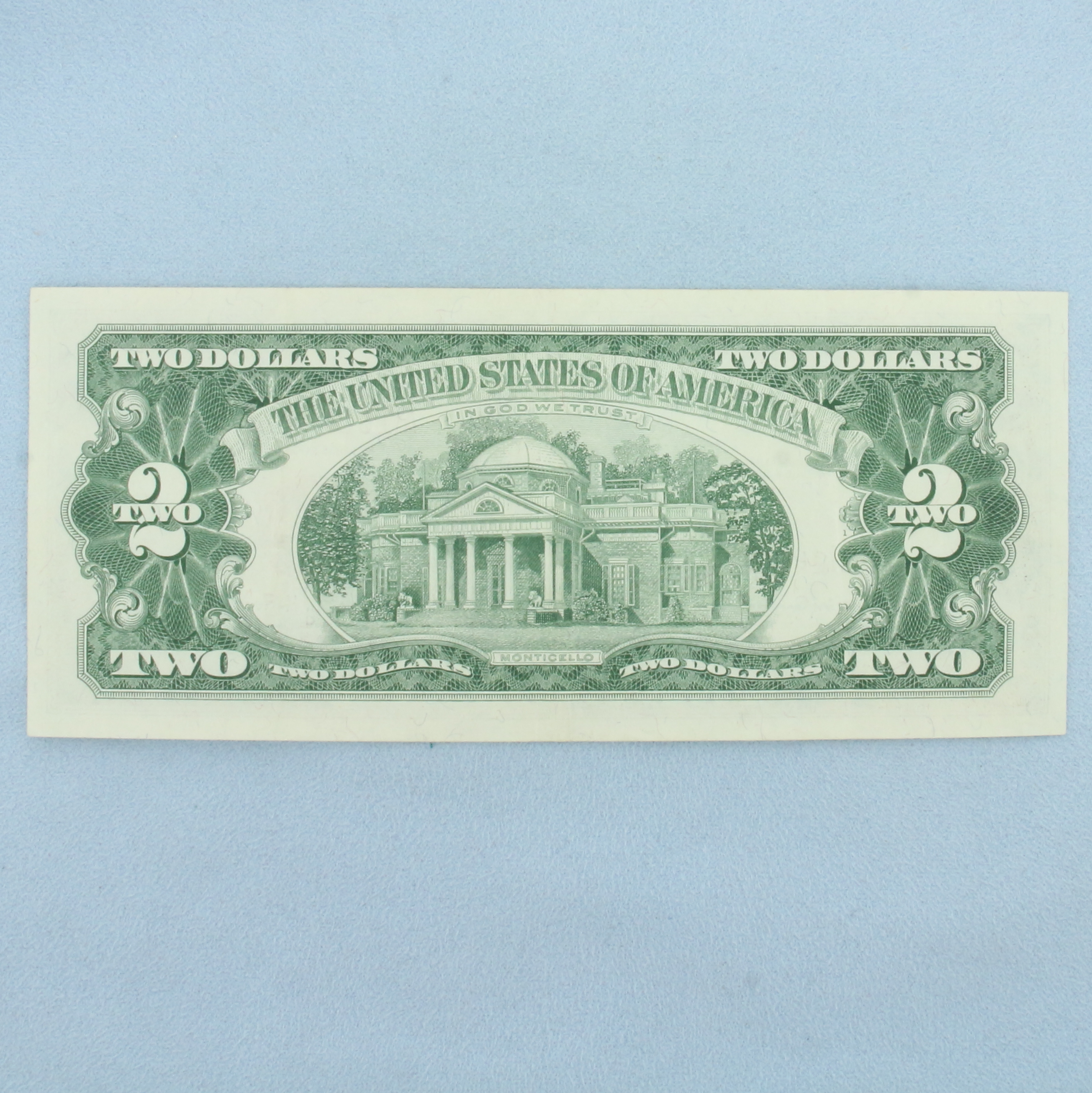 1953 or 1963 $2 Red Seal Federal Reserve Note Bill Crisp Uncirculated ...