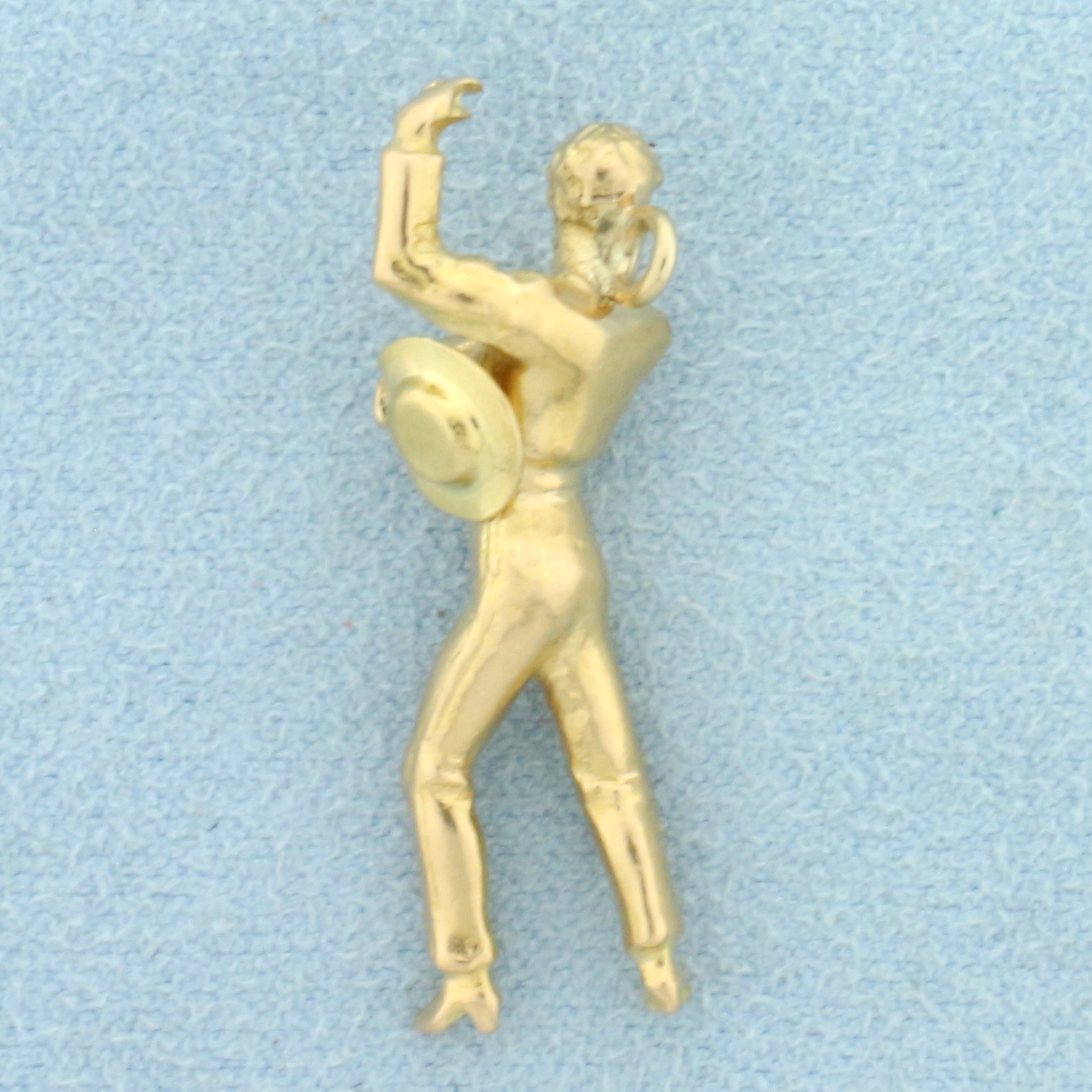 GOLD CLOTHING MAGNETS FLAMENCO FOLKLORE