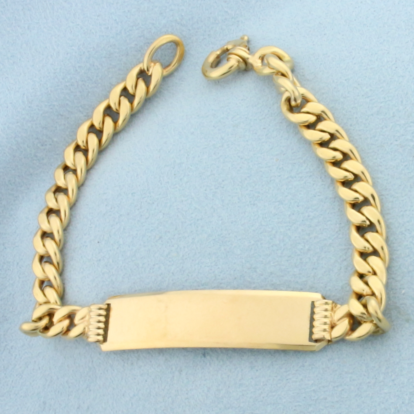 ID Bracelet in 18k Yellow Gold