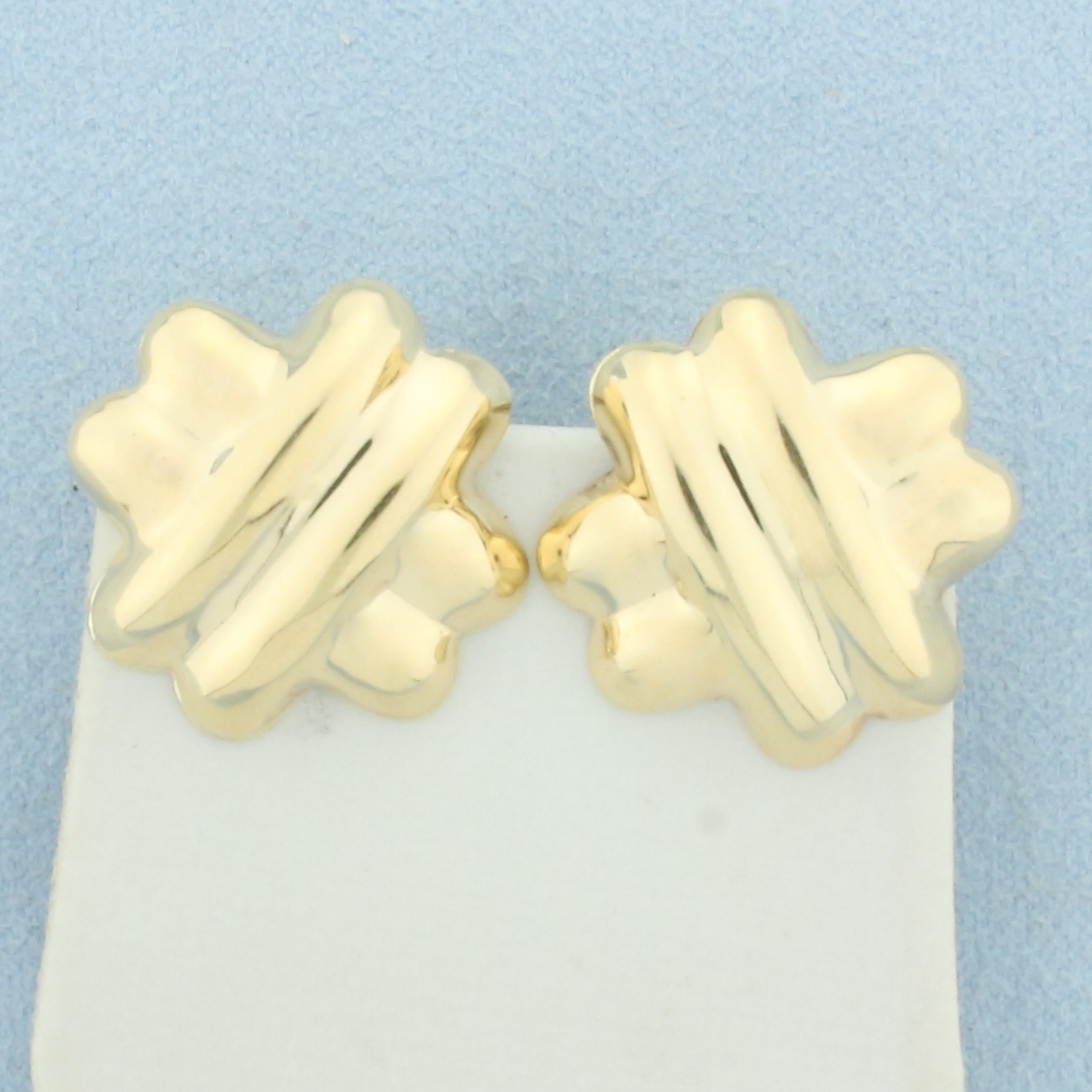 Puffy Petal Earrings