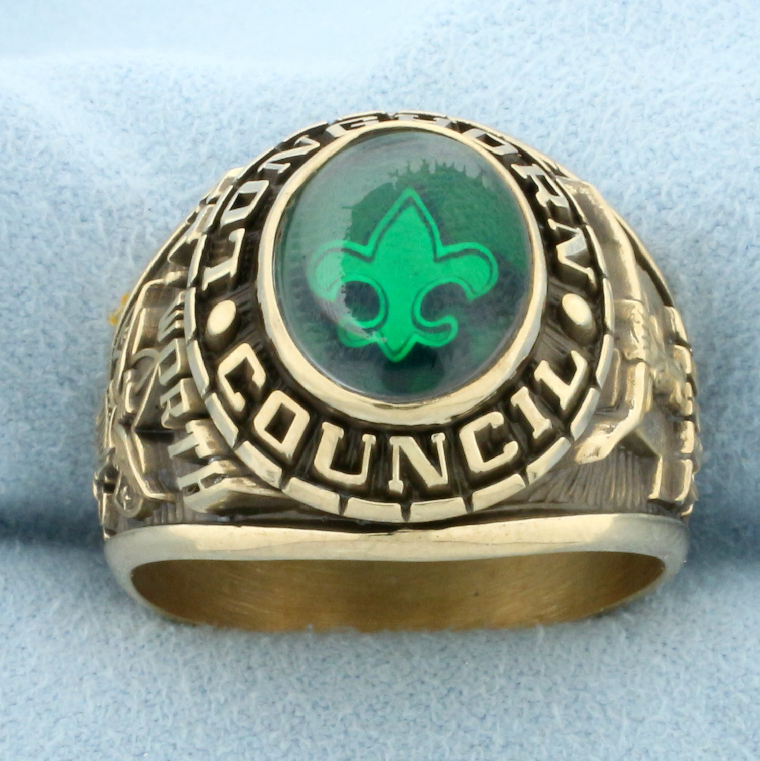 Vintage BSA Boy Scouts Of America Texas Longhorn Ring | Property Room