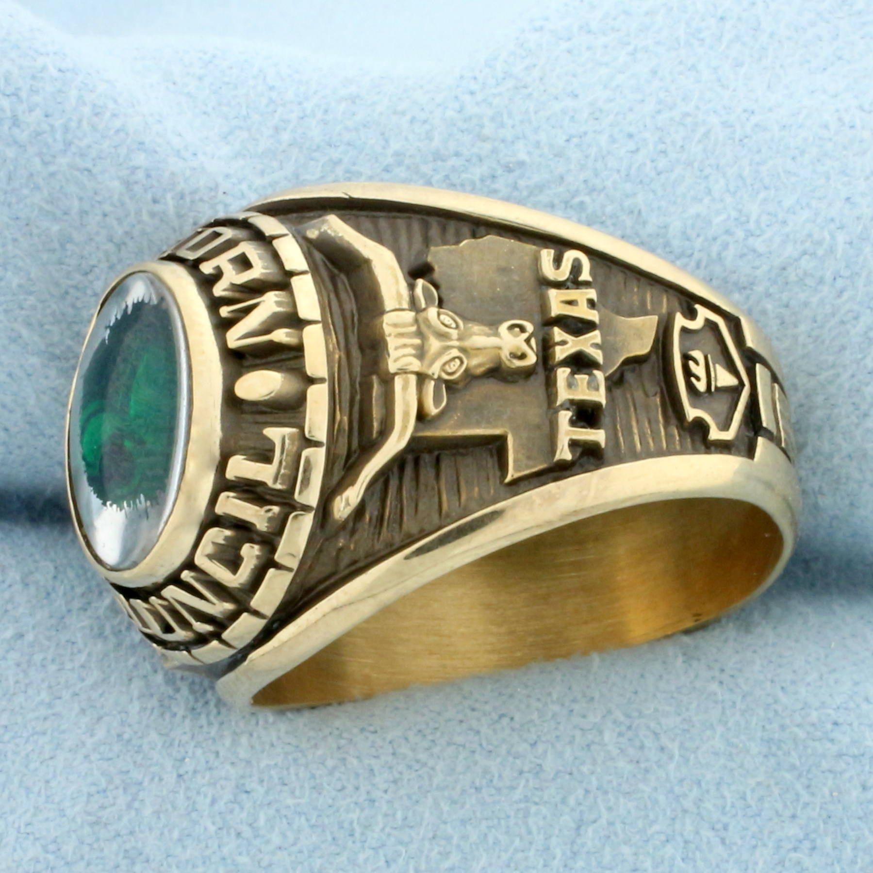 Vintage BSA Boy Scouts Of America Texas Longhorn Ring Property Room