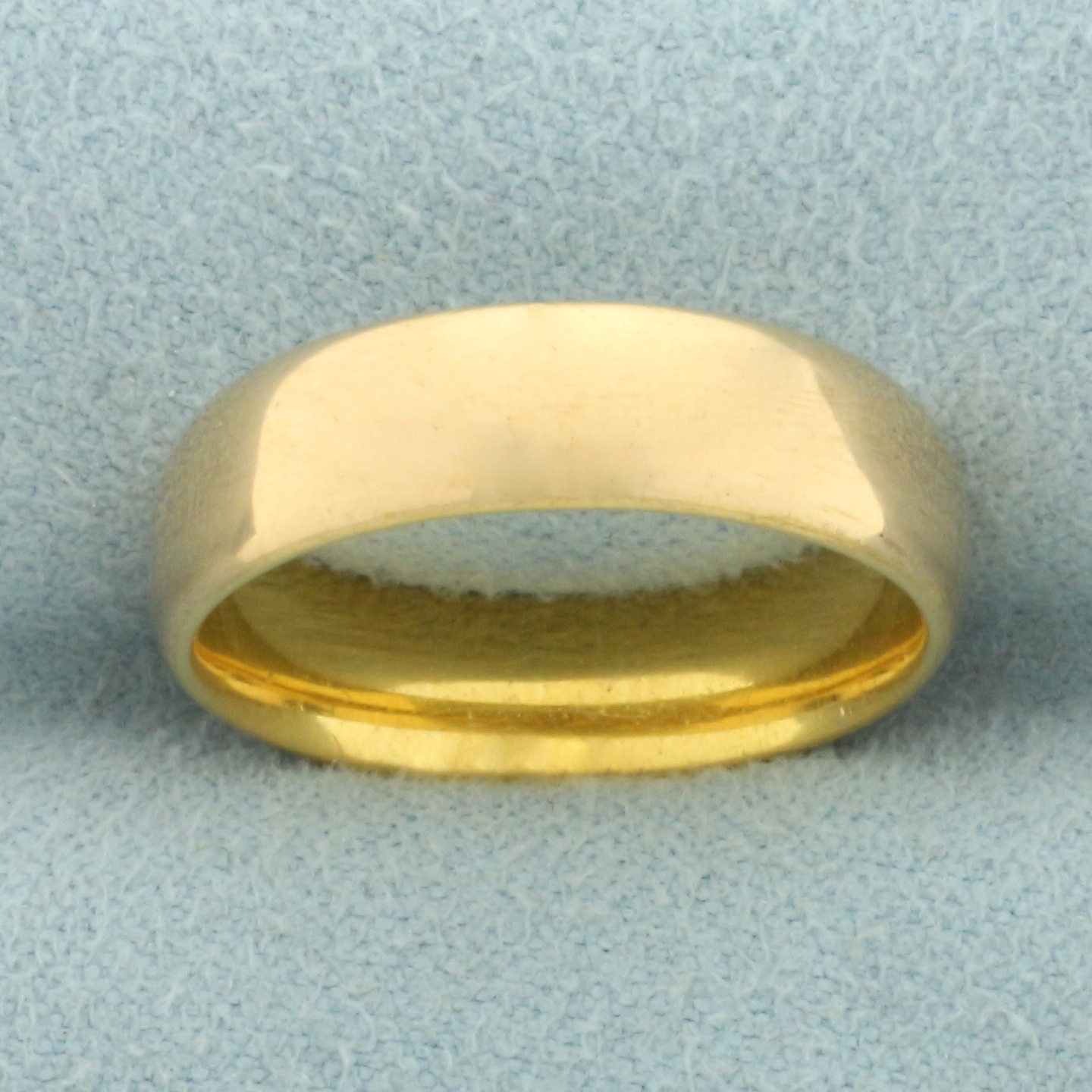 Womens Antique Wedding Band Ring in 22k Yellow Gold