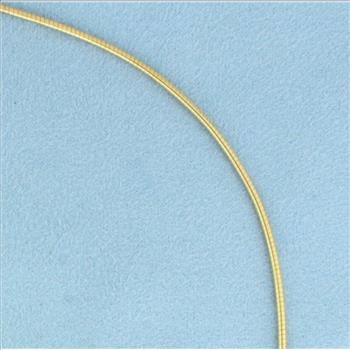 18 Inch Snake Link Chain Necklace in 14k Yellow Gold