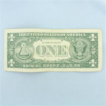1957 $1 Silver Certificate Blue Seal Bill