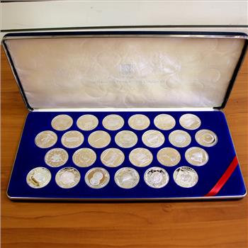 1985 British Virgin Islands Treasure Coins of the Caribbean Collection