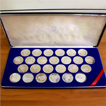 1985 British Virgin Islands Treasure Coins of the Caribbean Collection